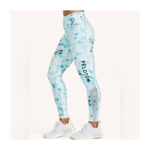Peloton - Diamond Tie Dye Blue Leggings Size Small